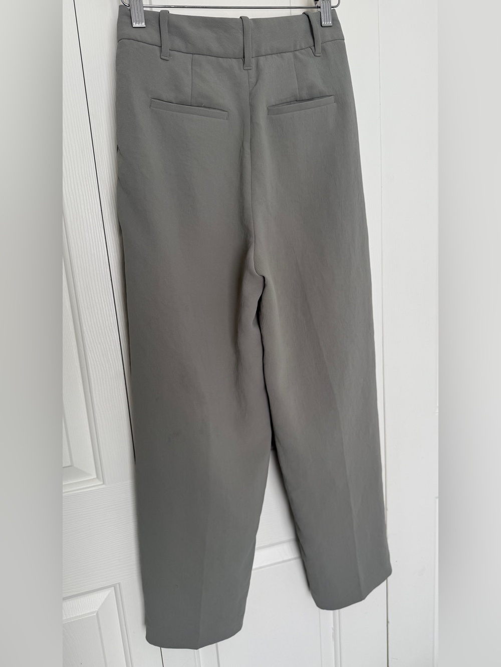 Wilfred Gray High-Rise Wide-Leg Trousers - Picture 2 of 9